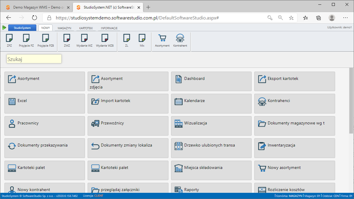 SoftwareStudio program magazynowy wms.net