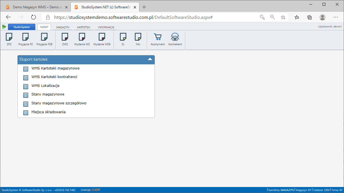 SoftwareStudio program magazynowy wms.net